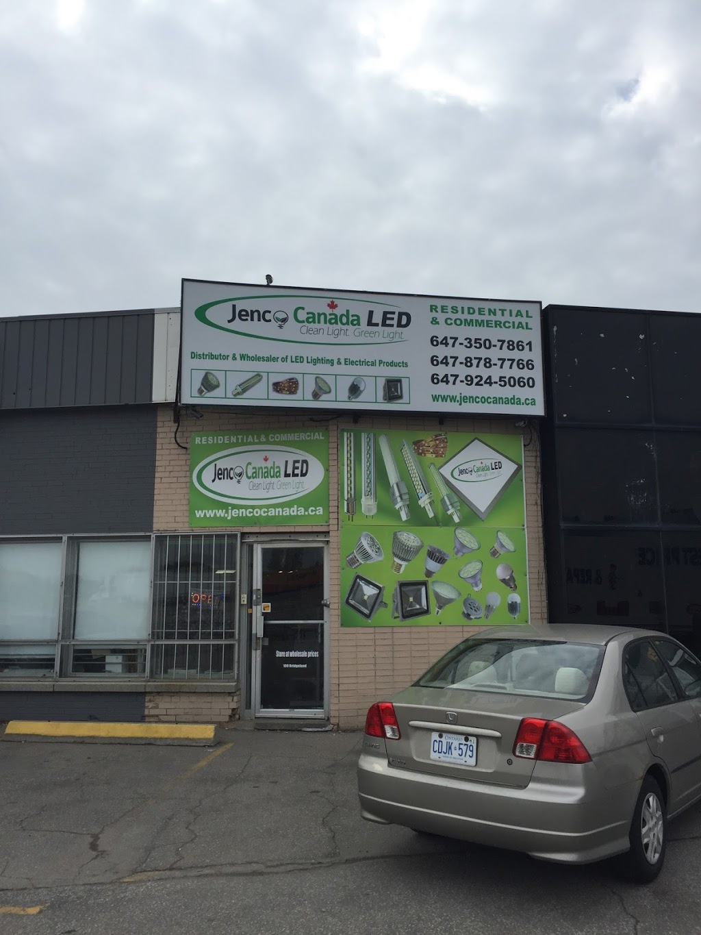 Jenco Canada Led Lighting Dufferin | 100 Bridgeland Ave unit#3, North York, ON M6A 2V1, Canada | Phone: (647) 350-7861