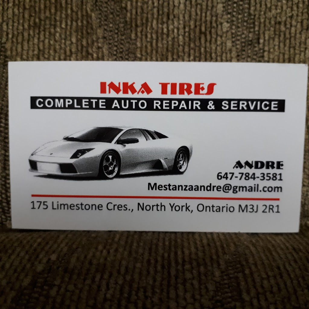 Inka Tires and Recycling | 175 Limestone Crescent, North York, ON M3J 2R1, Canada | Phone: (416) 821-9135