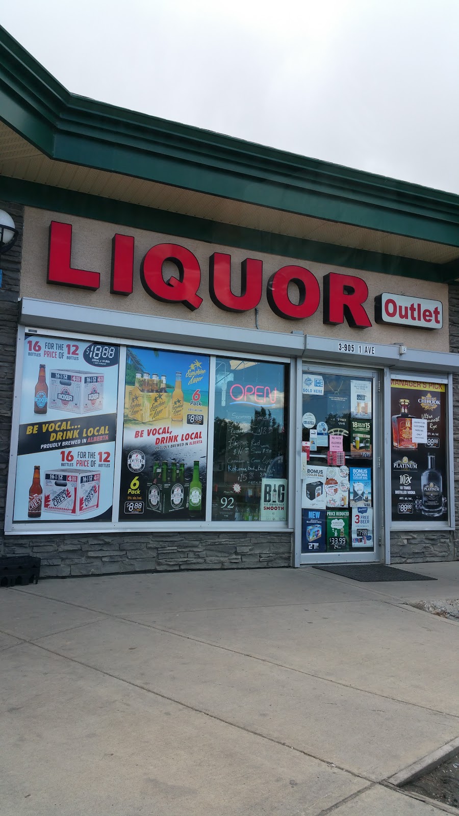 Liquor Outlet | 3, 905 1 Ave NW, Airdrie, AB T4B 2X7, Canada | Phone: (403) 912-7844