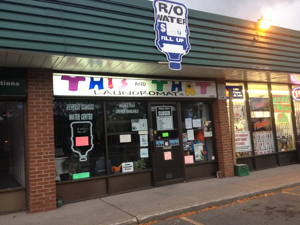 This and That Laundromat Inc. | 3464 Cattell Dr, Niagara Falls, ON L2G 7K7, Canada | Phone: (905) 295-7078