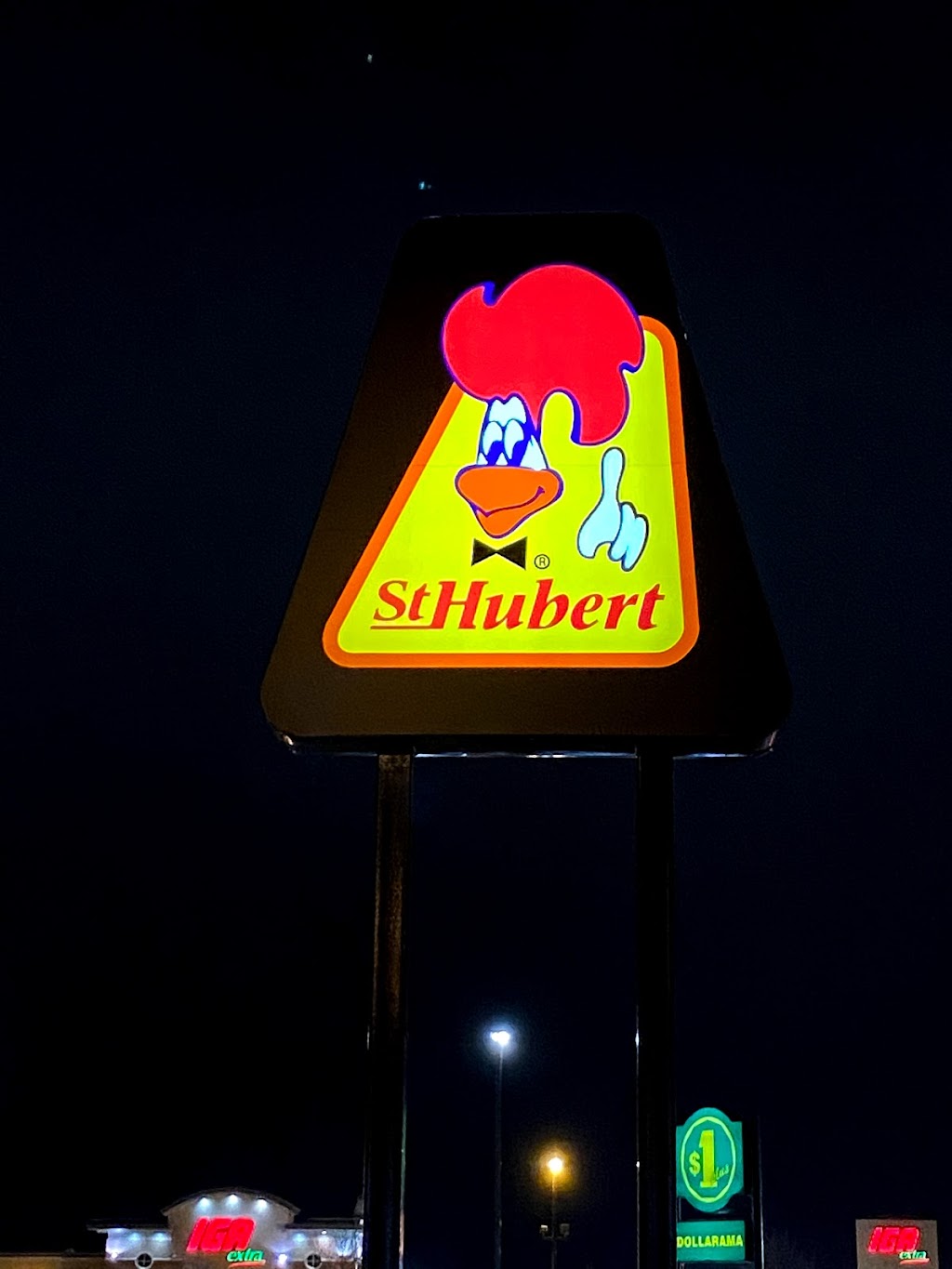 Rôtisserie St-Hubert | 135 Bd Céline-Dion, Charlemagne, QC J5Z 3L6, Canada | Phone: (514) 385-5555