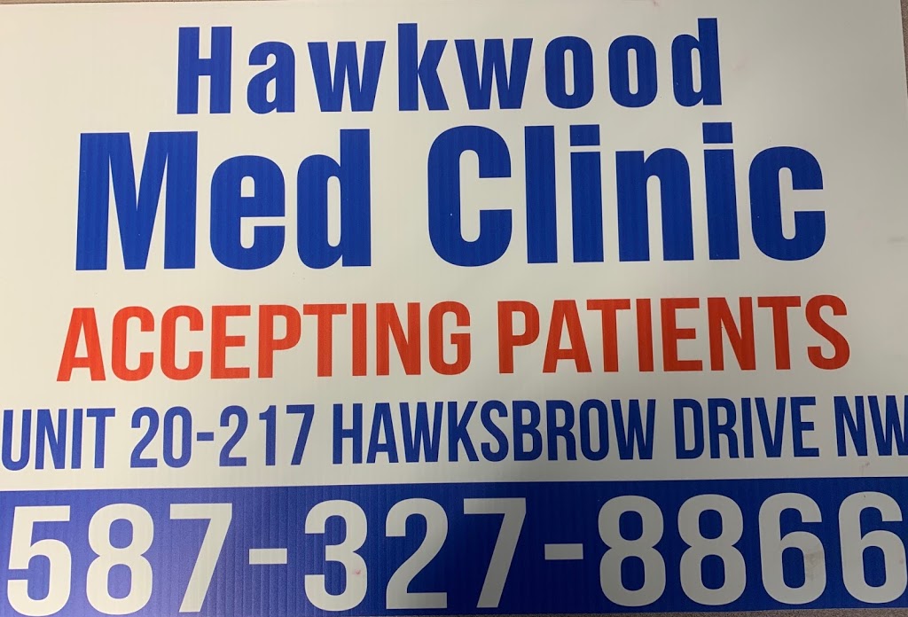Hawkwood Medical Centre | 20-217 Hawksbrow Dr NW, Calgary, AB T3G 3K2, Canada | Phone: (587) 327-8866