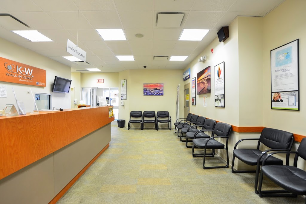K-W Walk-In Clinic | 100 The Boardwalk, Kitchener, ON N2N 0B4, Canada | Phone: (519) 279-4098