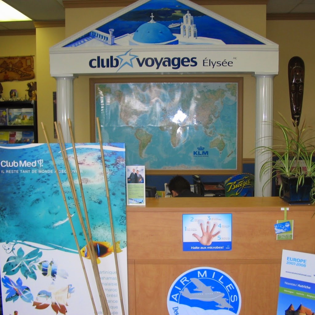 Elysee Travel Club | 3214 Boulevard Neilson, Québec, QC G1W 2V8, Canada | Phone: (418) 653-6221