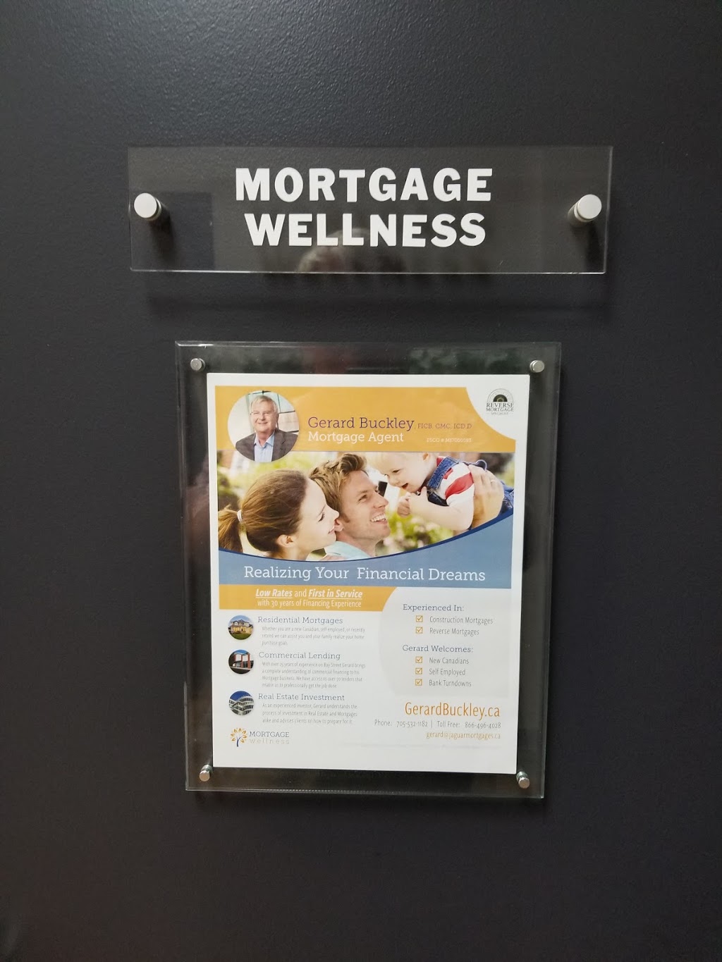 Buckley Mortgage Team - Gerard Buckley - Licensed Mortgage Broker | 1 First St Suite 220-36, Collingwood, ON L9Y 1A1, Canada | Phone: (705) 532-1182