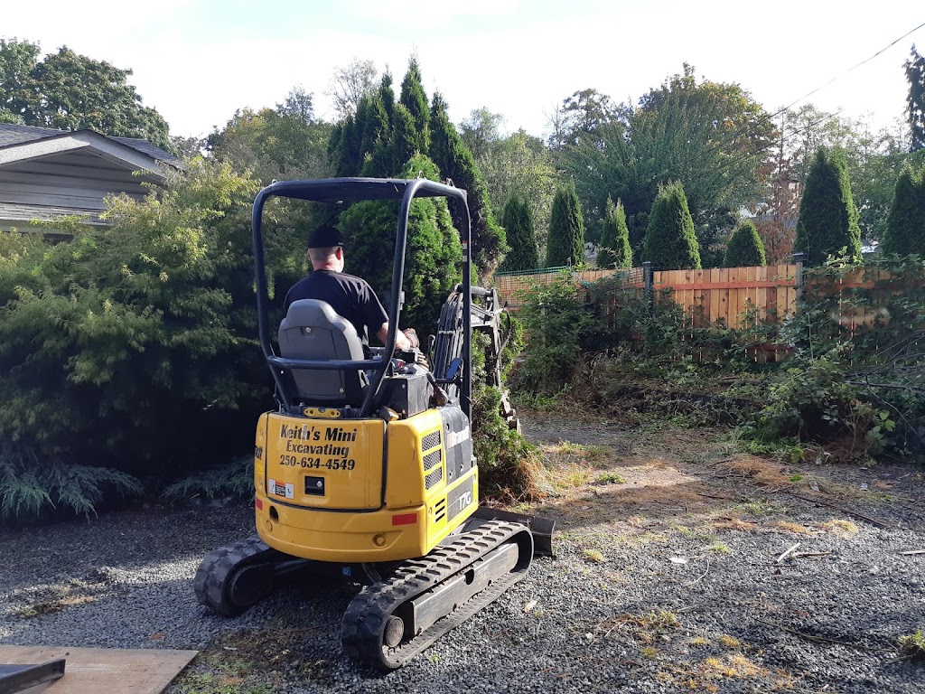 Keiths Mini Excavating | 1496 Woodcock Rd, Sooke, BC V9Z 0Z9, Canada | Phone: (250) 634-4549