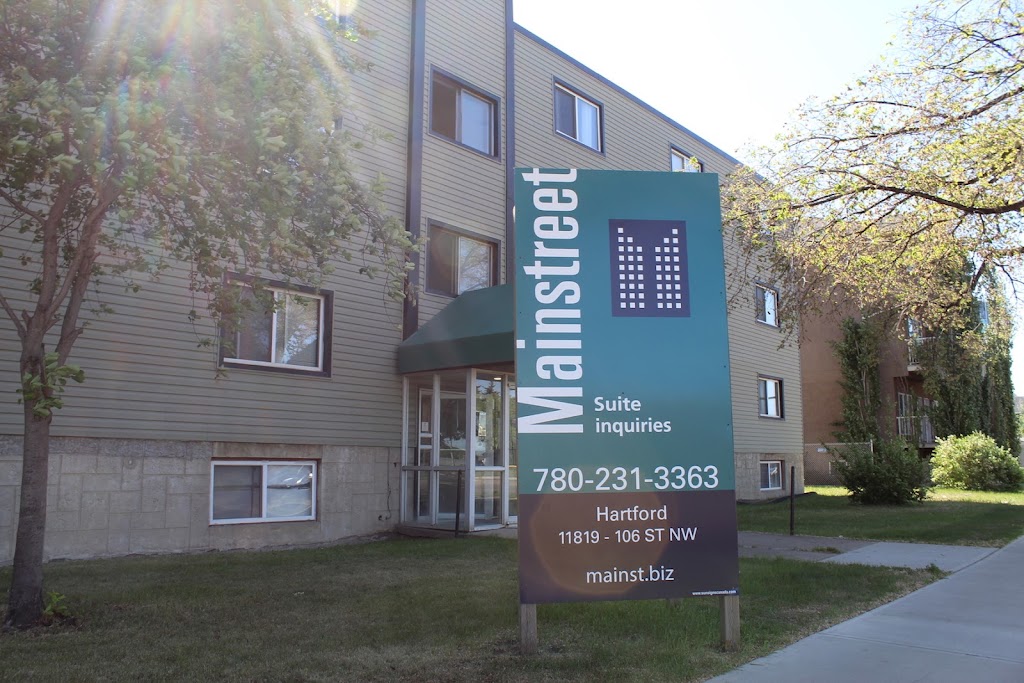 Hartford Apartments | 11819 106 St, Edmonton, AB T5G 2R3, Canada | Phone: (780) 242-8740