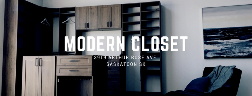 Modern Closet | 110-3919 Arthur Rose Ave, Saskatoon, SK S7P 0C8, Canada | Phone: (306) 291-5191