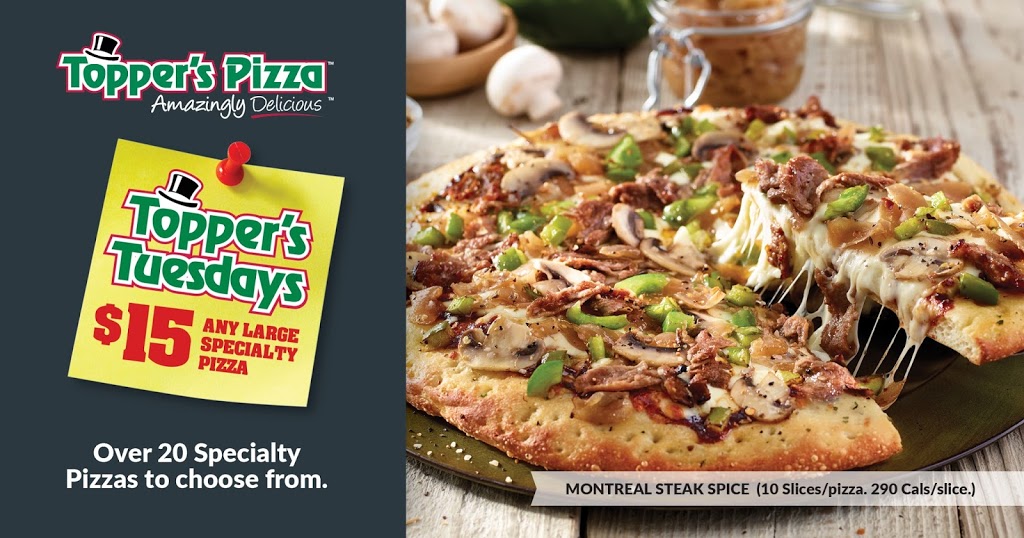 Toppers Pizza - Whitby | 3500 Brock St N, Whitby, ON L1R 3J4, Canada | Phone: (866) 454-6644