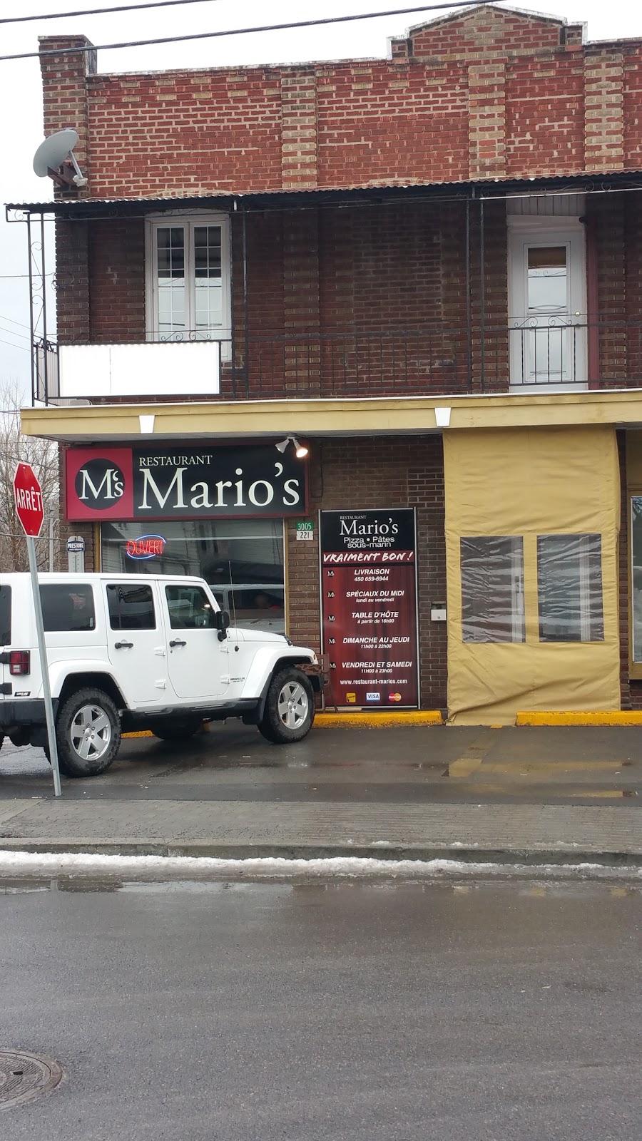 Restaurant Marios | 3005 Rte Édouard-VII, Saint-Philippe, QC J0L 2K0, Canada | Phone: (450) 659-6944