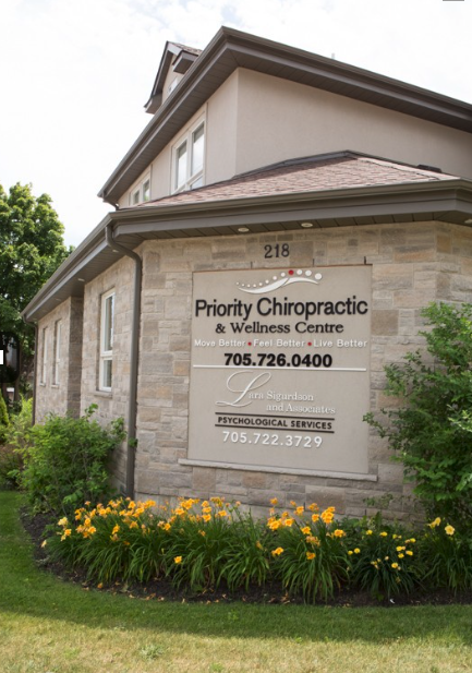 Priority Chiropractic & Wellness Centre | Grove Street Entrance, 218 Bayfield St, Barrie, ON L4M 3B6, Canada | Phone: (705) 726-0400