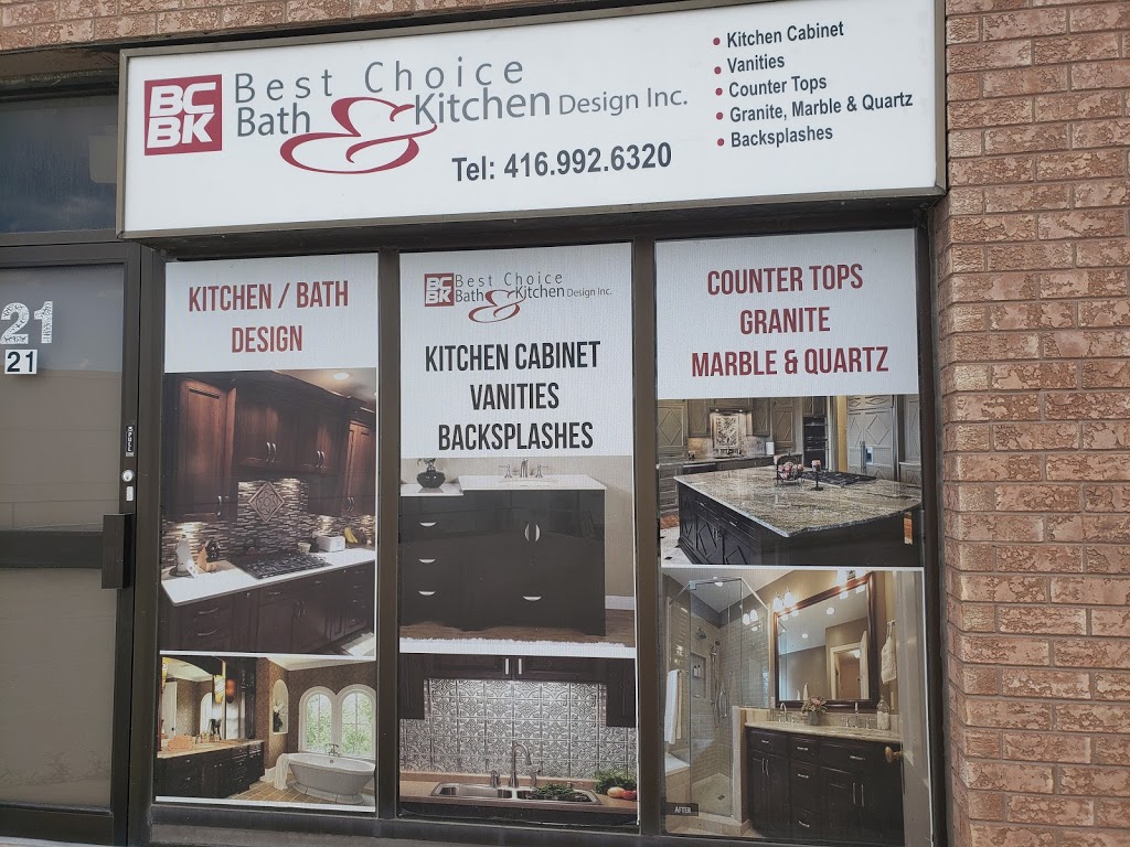 BEST CHOICE BATH AND KITCHEN DESIGN INC. | 2131 Williams Pkwy UNIT 21, Brampton, ON L6S 5Z4, Canada | Phone: (416) 992-6320