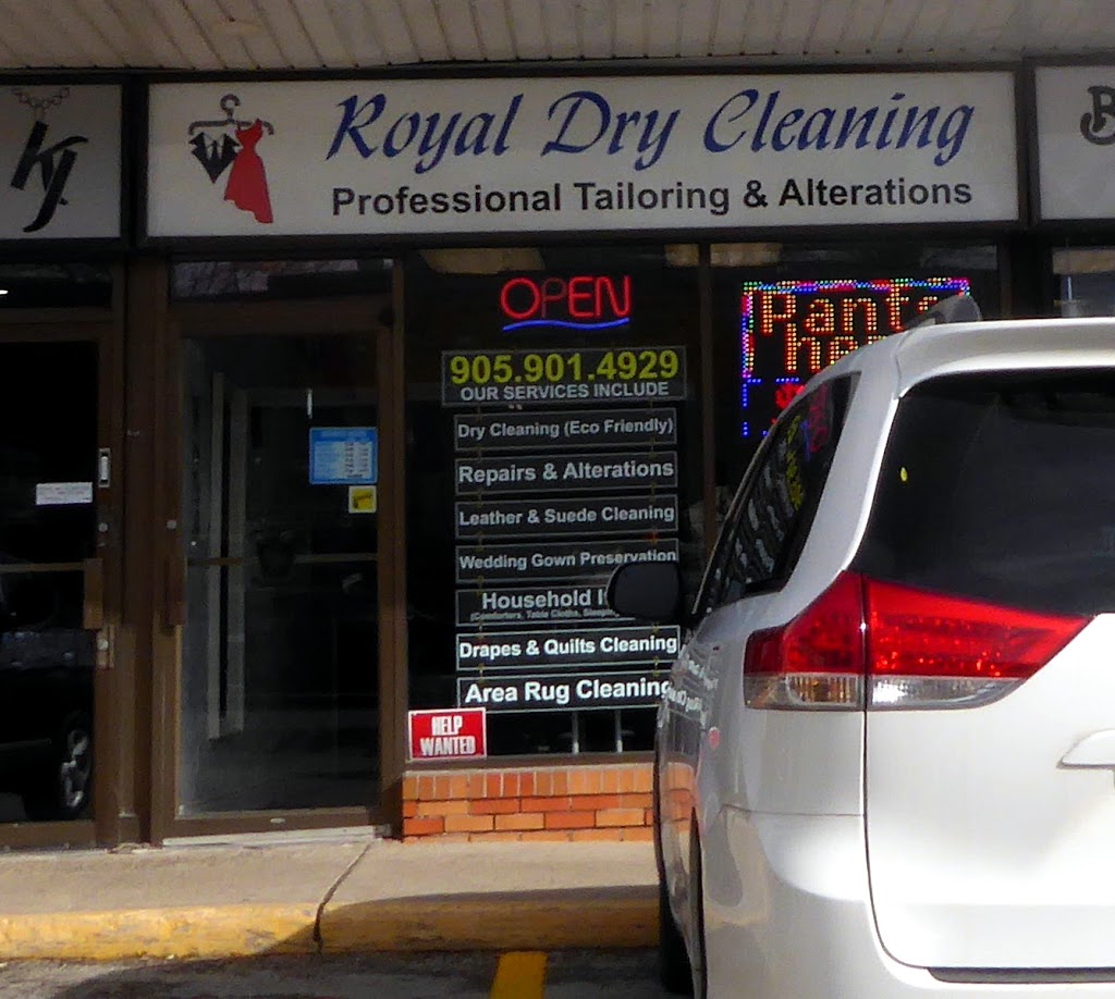 Royal Dry Cleaners | 2201 Brant St unit #14, Burlington, ON L7P 3N8, Canada | Phone: (905) 901-4929
