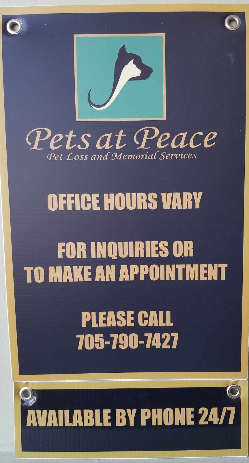 Pets at Peace - Simcoe County and Muskoka District | 335 Mississaga St W #4, Orillia, ON L3V 3C2, Canada | Phone: (705) 790-7427