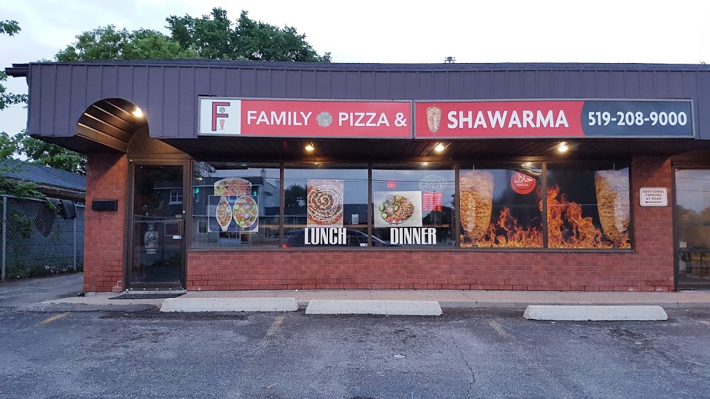 Family Pizza & Shawarma | 1077 Weber St E, Kitchener, ON N2A 3Y5, Canada | Phone: (519) 208-9000