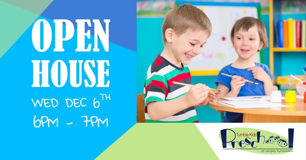 Tumble Kids Preschool | 7888 200 St, Langley City, BC V2Y 3J4, Canada | Phone: (604) 455-8848