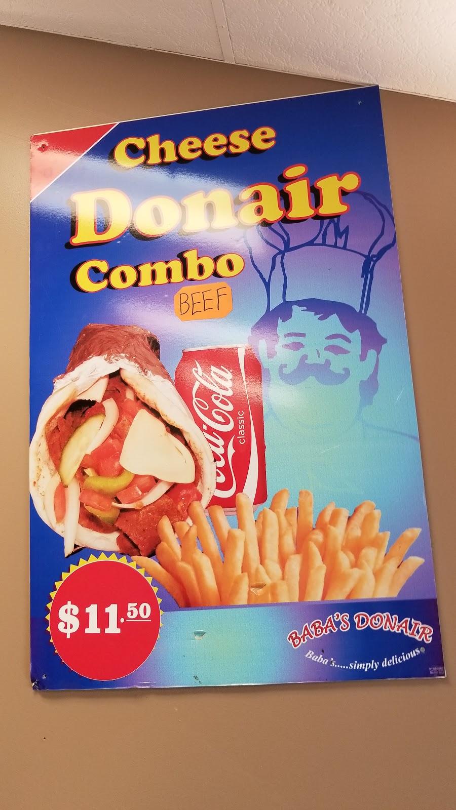 Babas Donair | 10807 Castle Downs Rd NW, Edmonton, AB T5X 3N7, Canada | Phone: (780) 406-3006