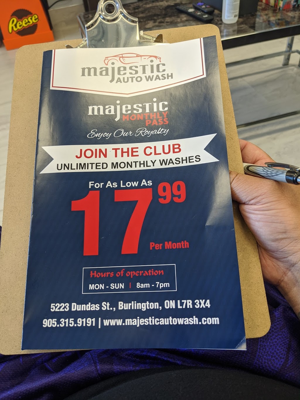 Majestic Auto Wash & Detailing | 5223 Dundas St, Burlington, ON L7R 3X4, Canada | Phone: (905) 315-9191