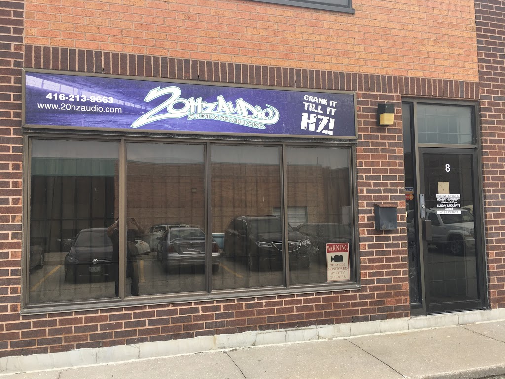 20 Hz Audio Security Inc | 20 Claireport Crescent Unit #8, Etobicoke, ON M9W 6P6, Canada | Phone: (416) 213-9663