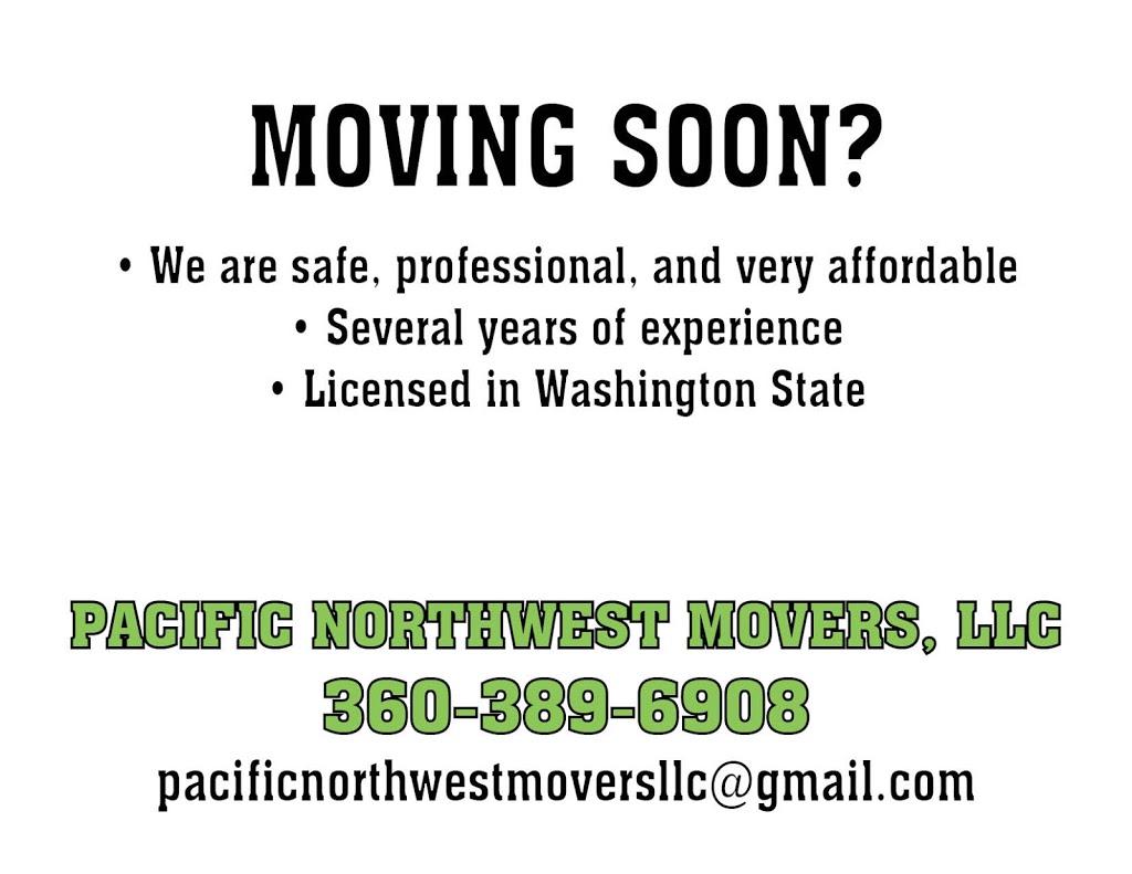 Pacific Northwest Movers LLC | 2468 Heights Dr, Ferndale, WA 98248, USA | Phone: (360) 389-6908