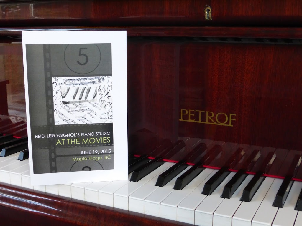 Heidi LeRossignols Piano Studio | 11720 Cottonwood Dr #57, Maple Ridge, BC V2X 0G7, Canada | Phone: (604) 787-4658