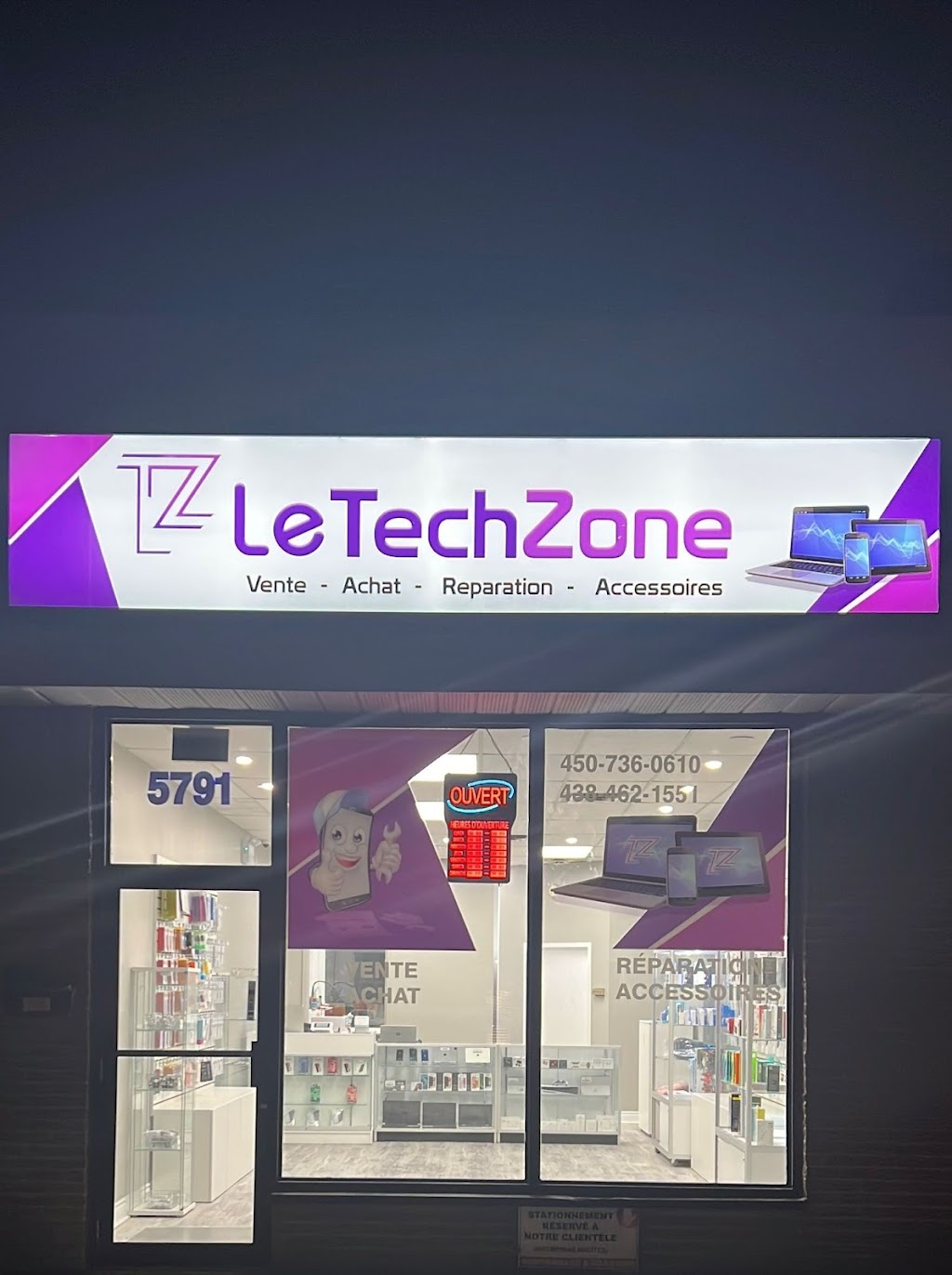 Le TechZone | 5791 Boulevard des Laurentides, Laval, QC H7K 2K5, Canada | Phone: (438) 462-1551