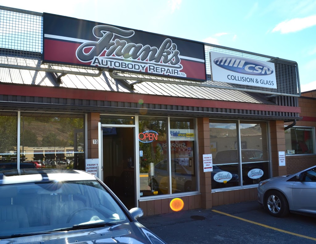 CSN Franks Autobody Repair | 1800 Kalamalka Lake Rd, Vernon, BC V1T 6V5, Canada | Phone: (250) 545-6906