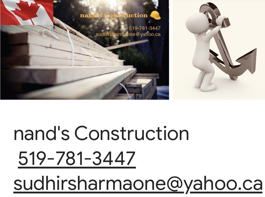 Nand’S handyman | 373 Vincent Dr, Ayr, ON N0B 1E0, Canada | Phone: (519) 781-3447