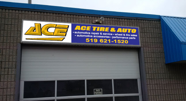 Ace Tire & Auto | 195 Samuelson St, Cambridge, ON N1R 1K2, Canada | Phone: (519) 623-1520