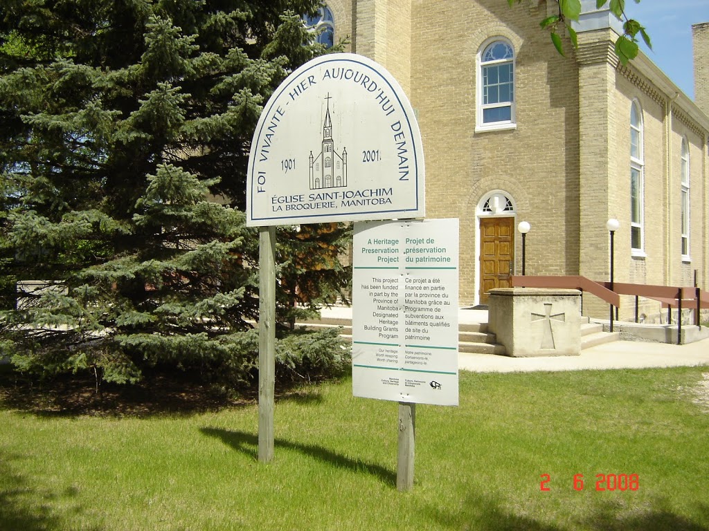 Paroisse Saint-Joachim | 101 Principale St, La Broquerie, MB R0A 0W0, Canada | Phone: (204) 424-5332