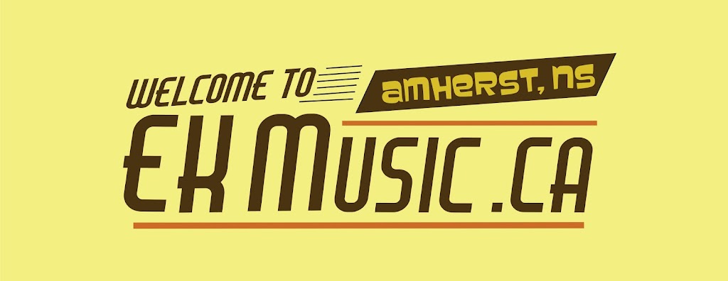 EK Music | Dayles Grand Market (up on balcony, 129 Victoria St E, Amherst, NS B4H 1X9, Canada | Phone: (902) 669-1661