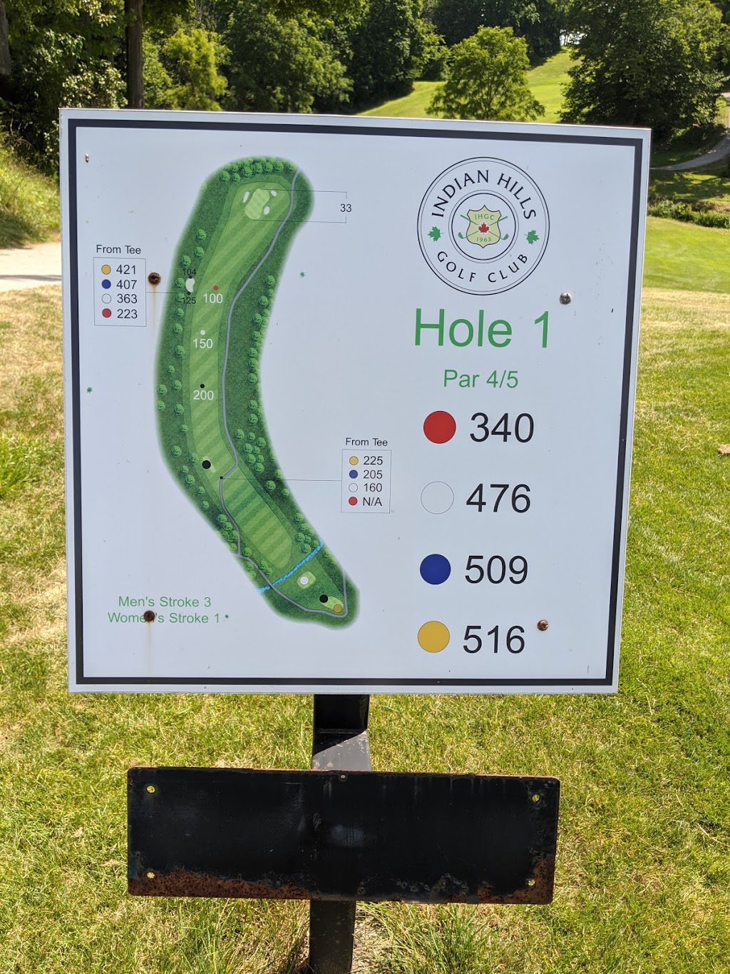 Indian Hills Golf Club | 6991 Lakeshore Rd, Lambton Shores, ON N0N 1J2, Canada | Phone: (519) 786-5505