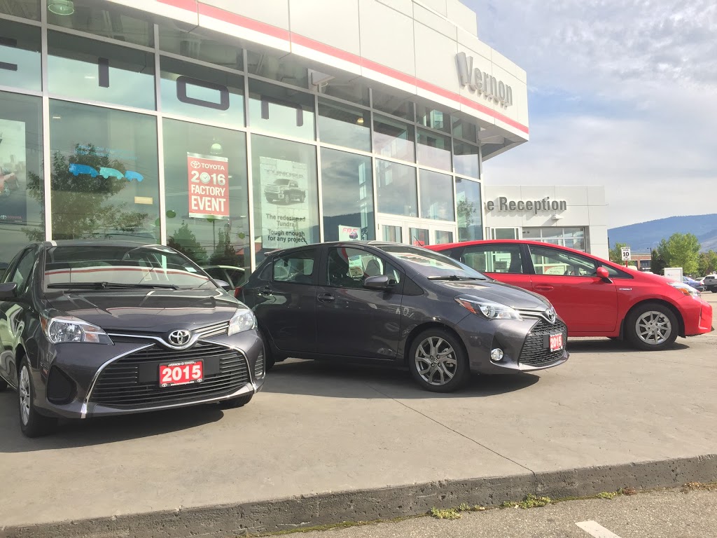 Vernon Toyota | 3401 48 Ave, Vernon, BC V1T 5Y9, Canada | Phone: (250) 545-0687