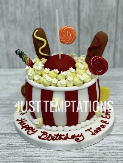 Just Temptations- Wedding cakes Mississauga | 448 Gibraltar Dr #1, Mississauga, ON L5T 2N8, Canada | Phone: (905) 565-0058