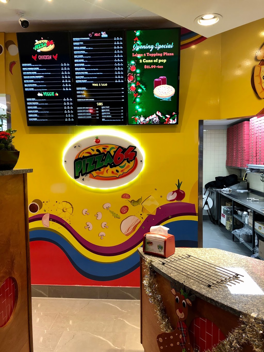 Pizza64 | 2815 Shaughnessy St, Port Coquitlam, BC V3C 3H1, Canada | Phone: (604) 901-1818