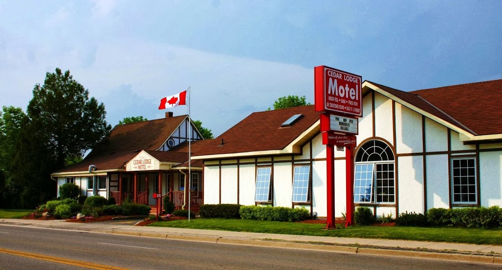 Cedar Lodge Motel | 157 Huron Rd, Goderich, ON N7A 2Z7, Canada | Phone: (519) 524-8379