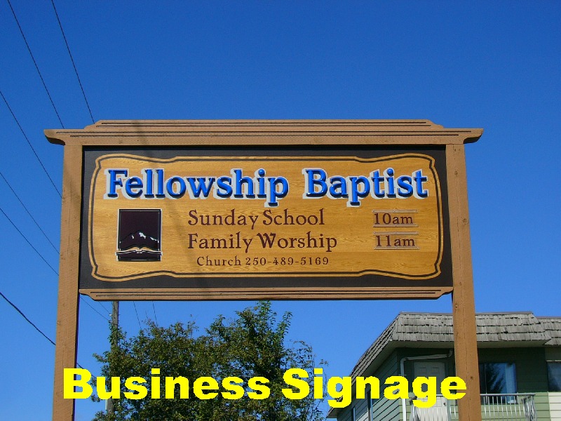Signwriter | 933 Industrial Road 1, Cranbrook, BC V1C 4C7, Canada | Phone: (250) 426-5774