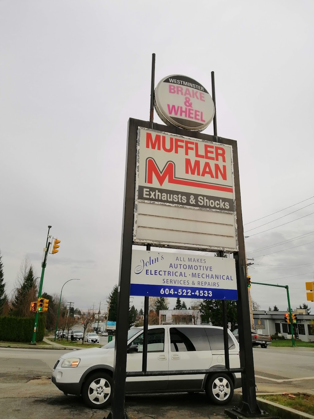 Muffler Man | 7590 Kingsway, Burnaby, BC V3N 3C4, Canada | Phone: (604) 526-1515