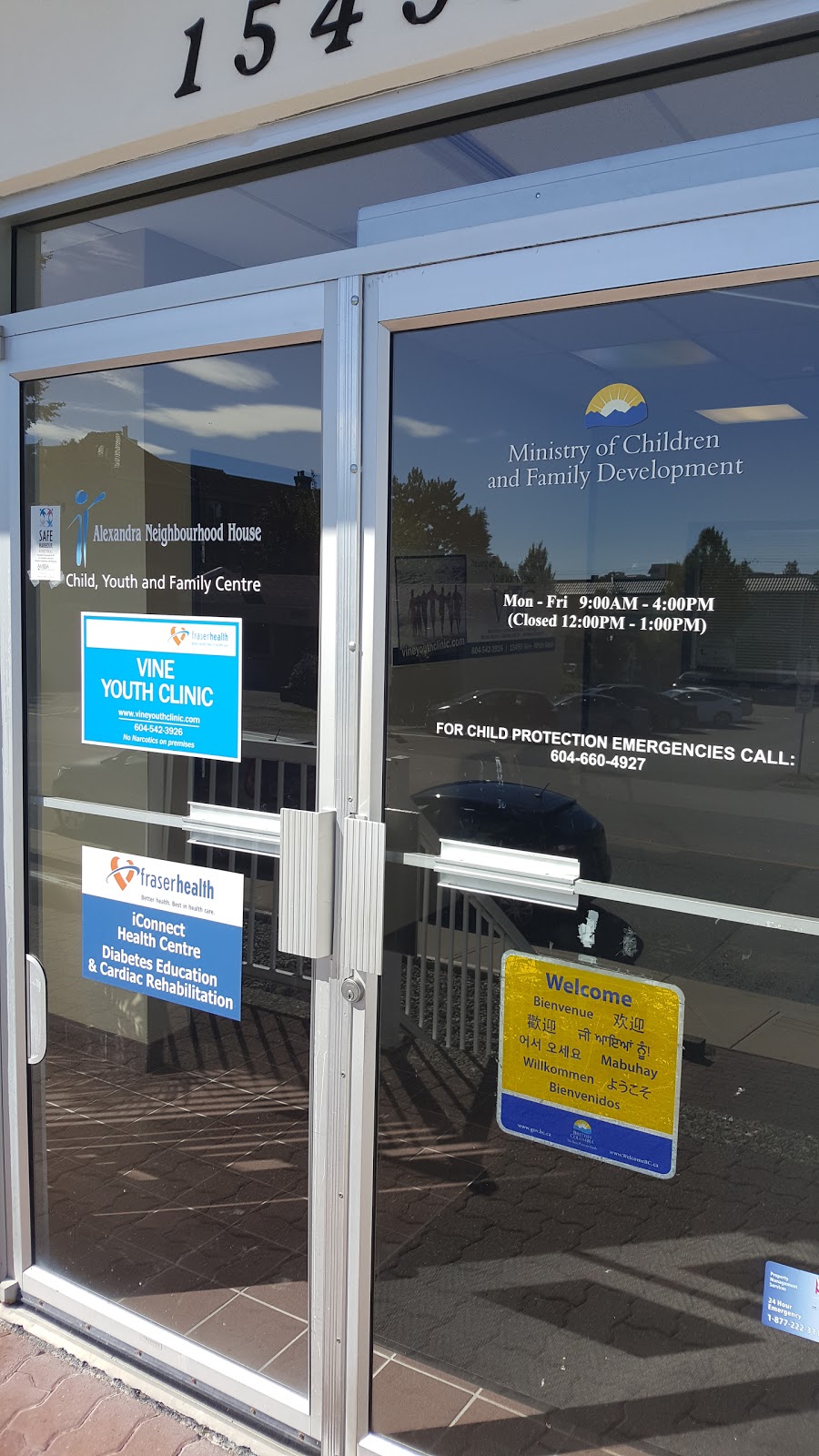 B C Child & Youth Mental Health | 15455 Vine Ave, White Rock, BC V4B 2T3, Canada | Phone: (604) 542-3900
