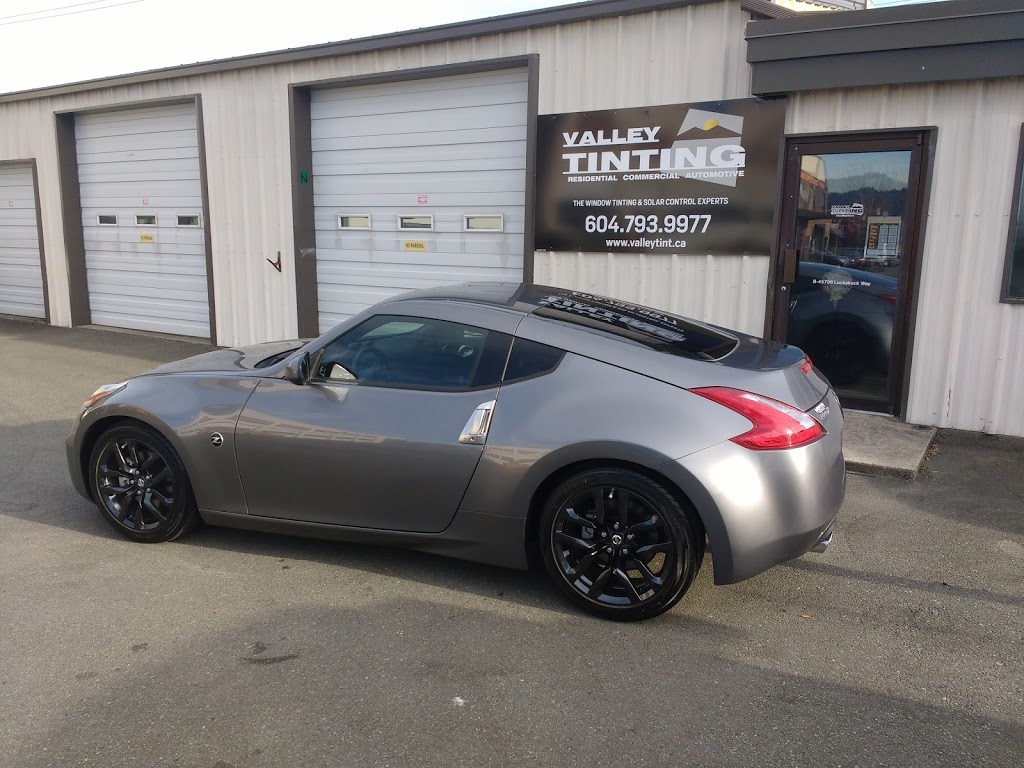 Valley Tinting | 45786 Luckakuck Way, Chilliwack, BC V2R 4E8, Canada | Phone: (604) 793-9977
