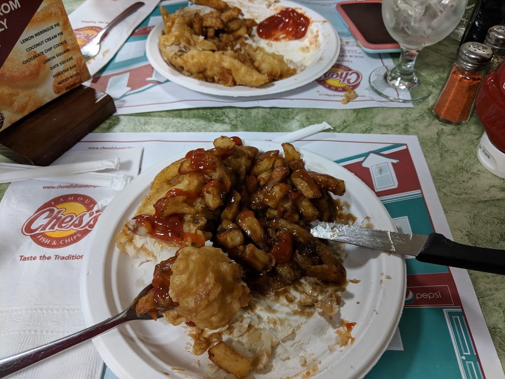 Chess Famous Fish and Chips | 655 Topsail Rd, St. Johns, NL A1E 2E3, Canada | Phone: (709) 368-9473
