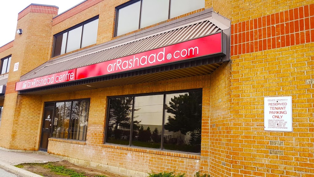 Ar-Rashaad Centre | 18 Automatic Rd #2, Brampton, ON L6S 5N5, Canada | Phone: (905) 595-1137