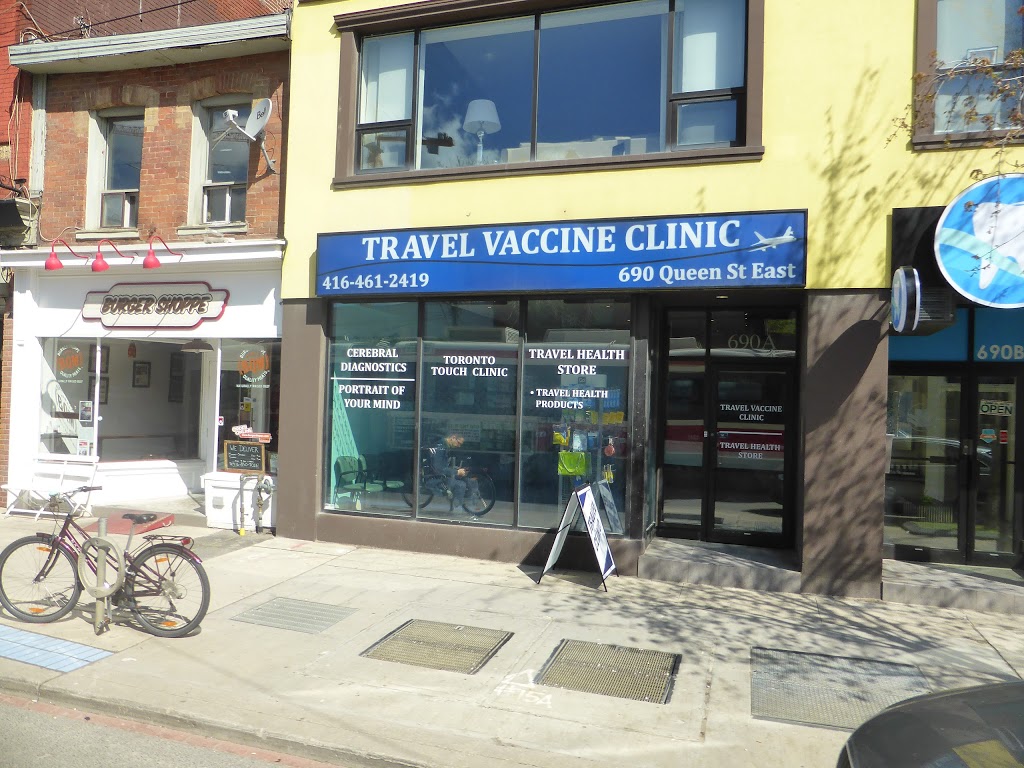 Travel Vaccine Clinic | 690a Queen Street East (Queen & Broadview), Toronto, ON M4M 1H7, Canada | Phone: (416) 461-2419