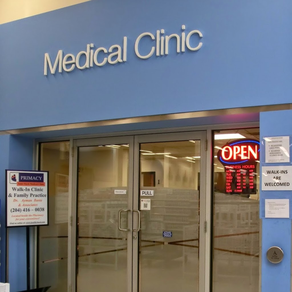 Primacy - Saint Mark Medical Clinic | 2132 McPhillips St, Winnipeg, MB R2V 3P4, Canada | Phone: (204) 416-0038