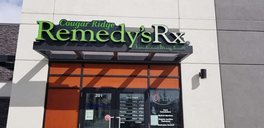 CougarRidge RemedysRx Pharmacy & Travel Clinic | 722 85 St SW, Calgary, AB T3H 1S6, Canada | Phone: (403) 454-2333
