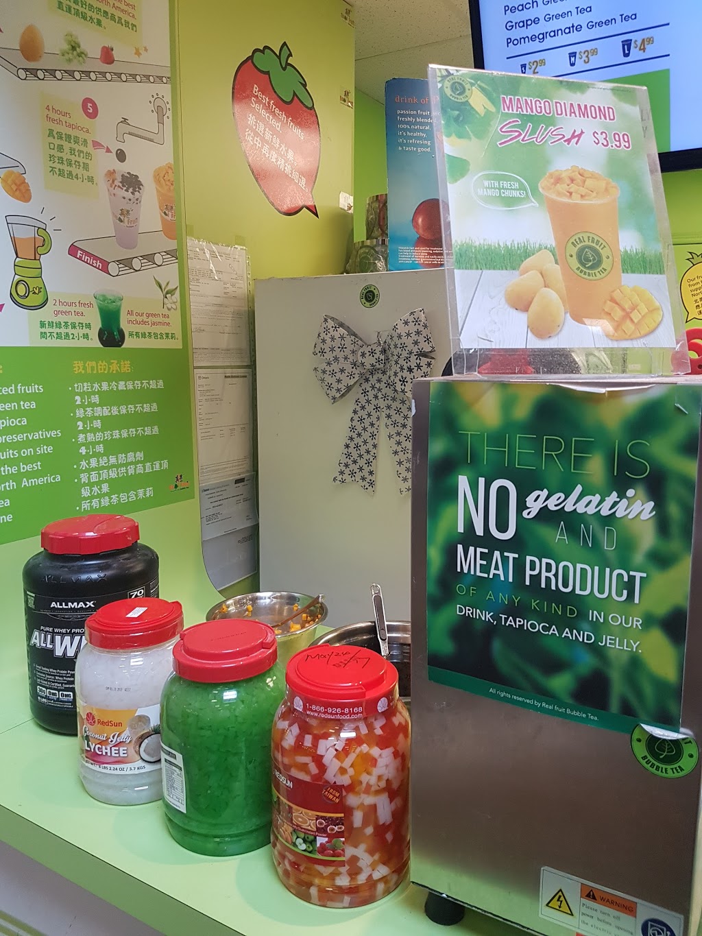 Real Fruit Bubble Tea | 45 Overlea Blvd Unit#167, Toronto, ON M4H 1C2, Canada | Phone: (647) 342-6530
