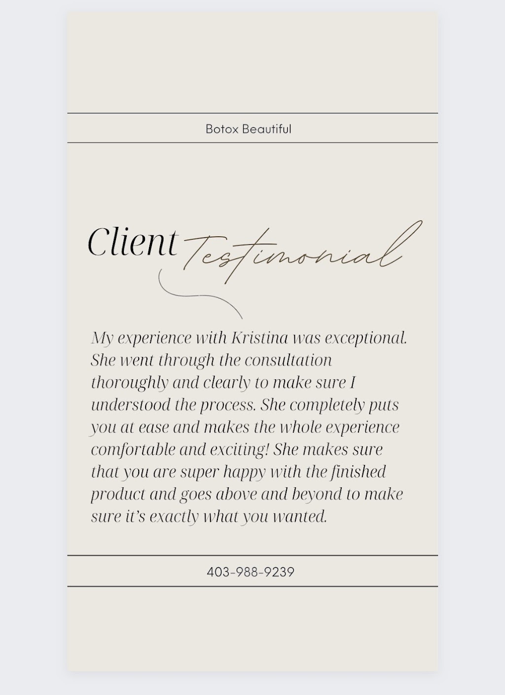 Botox Beautiful | 434226 2 St E, Okotoks, AB T1S 1A1, Canada | Phone: (403) 988-9239