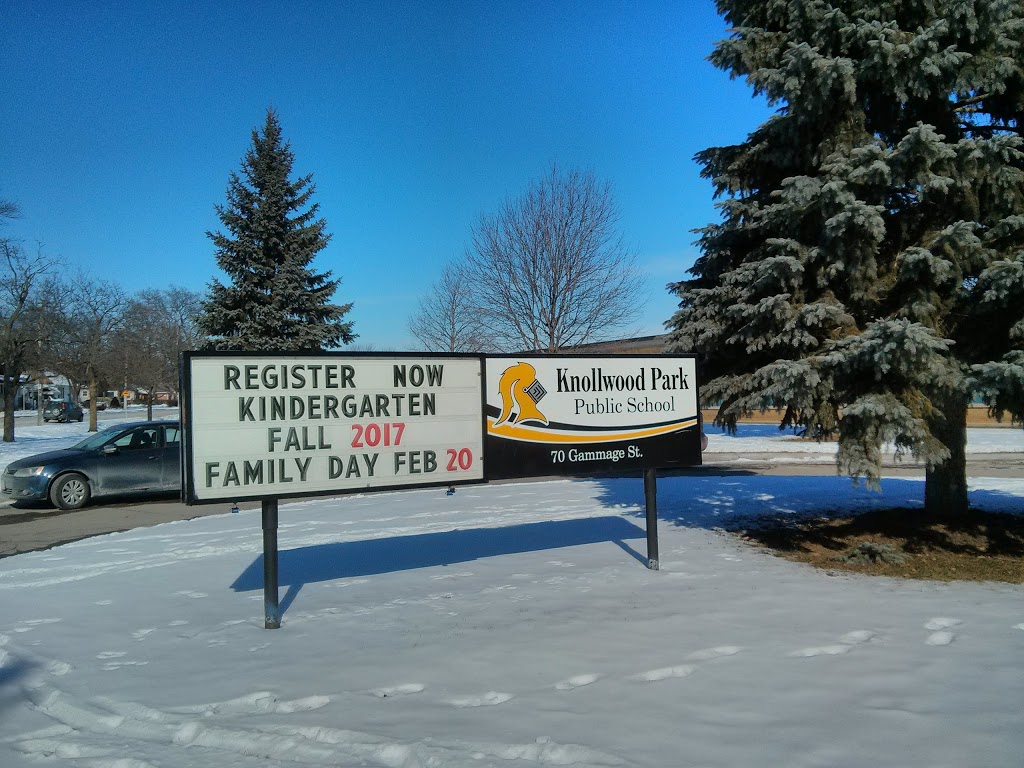 Knollwood Park Public School | 70 Gammage St, London, ON N5Y 2B1, Canada | Phone: (519) 452-8290