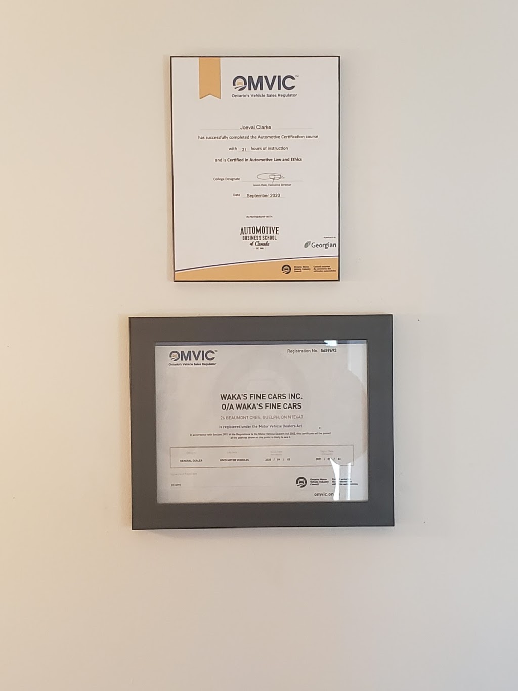 Wakas Fine Cars | 26 Beaumont Crescent, Guelph, ON N1E 6A7, Canada | Phone: (647) 323-3094