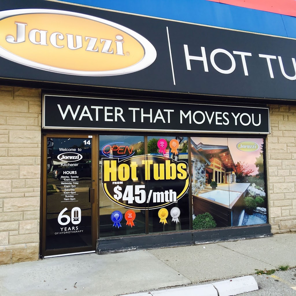 Jacuzzi Kitchener | 842 Victoria St N, Kitchener, ON N2B 3C1, Canada | Phone: (519) 578-1883